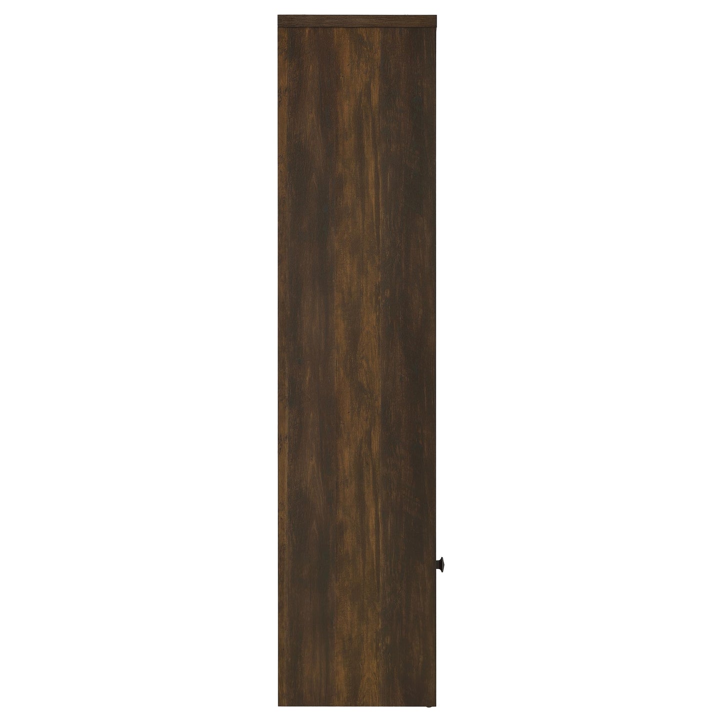 Laughlin 4-shelf Engineered Wood Media Tower Dark Pine