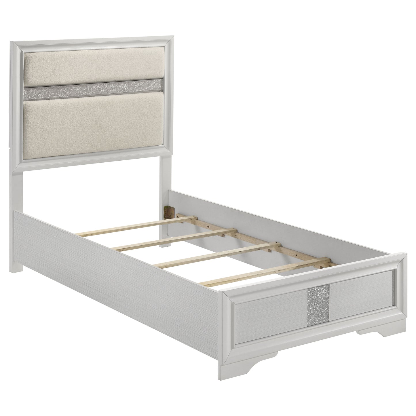 Miranda 5-piece Twin Bedroom Set White - Discount Furniture Connection