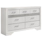 Miranda 5-piece Twin Bedroom Set White - Discount Furniture Connection