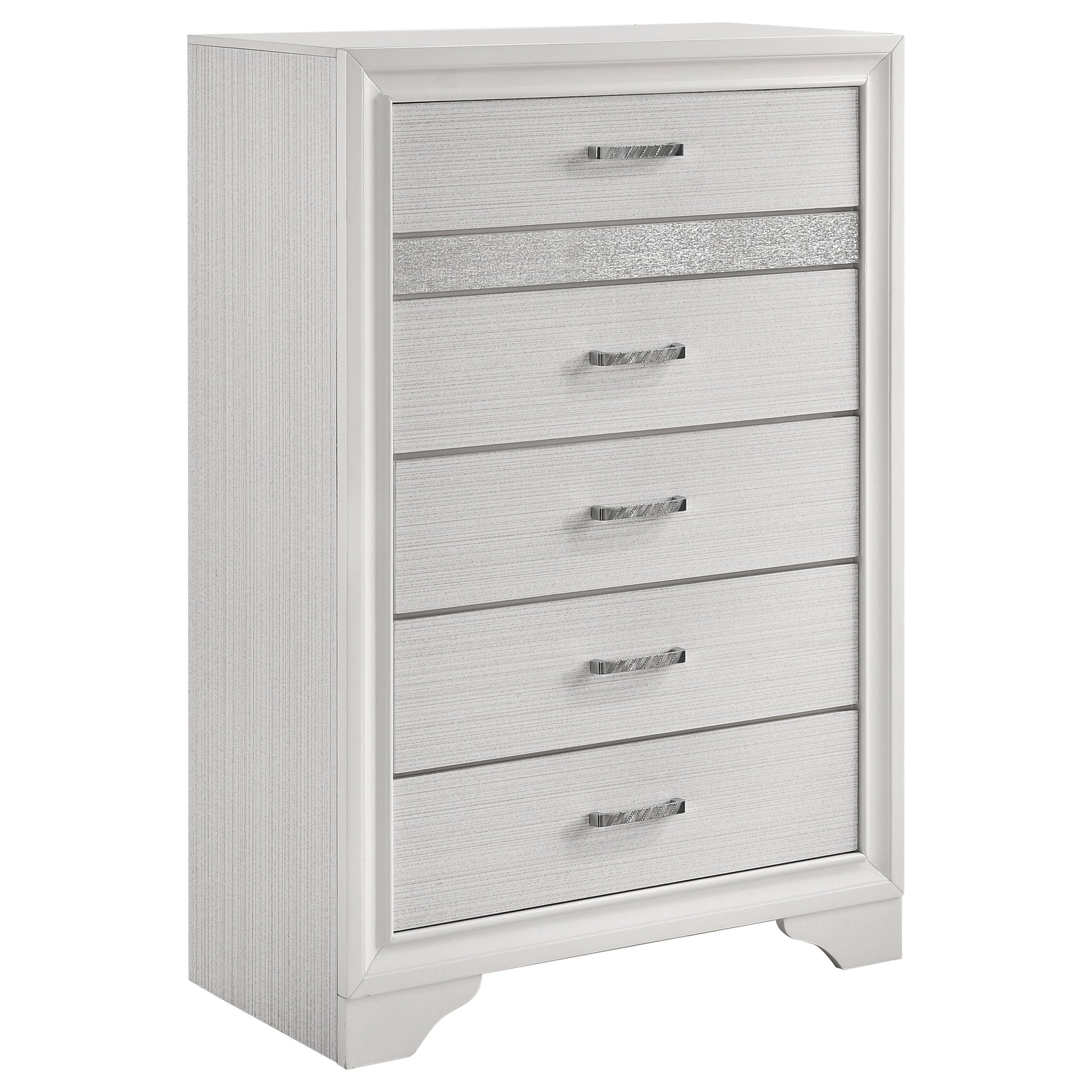 Miranda 5-piece Twin Bedroom Set White - Discount Furniture Connection