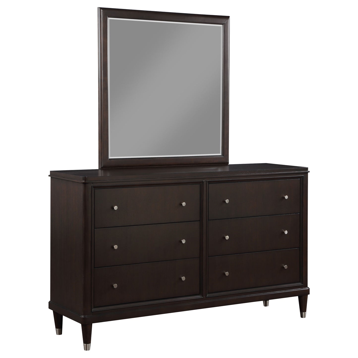 Emberlyn 6-drawer Dresser with Mirror Brown - Discount Furniture Connection