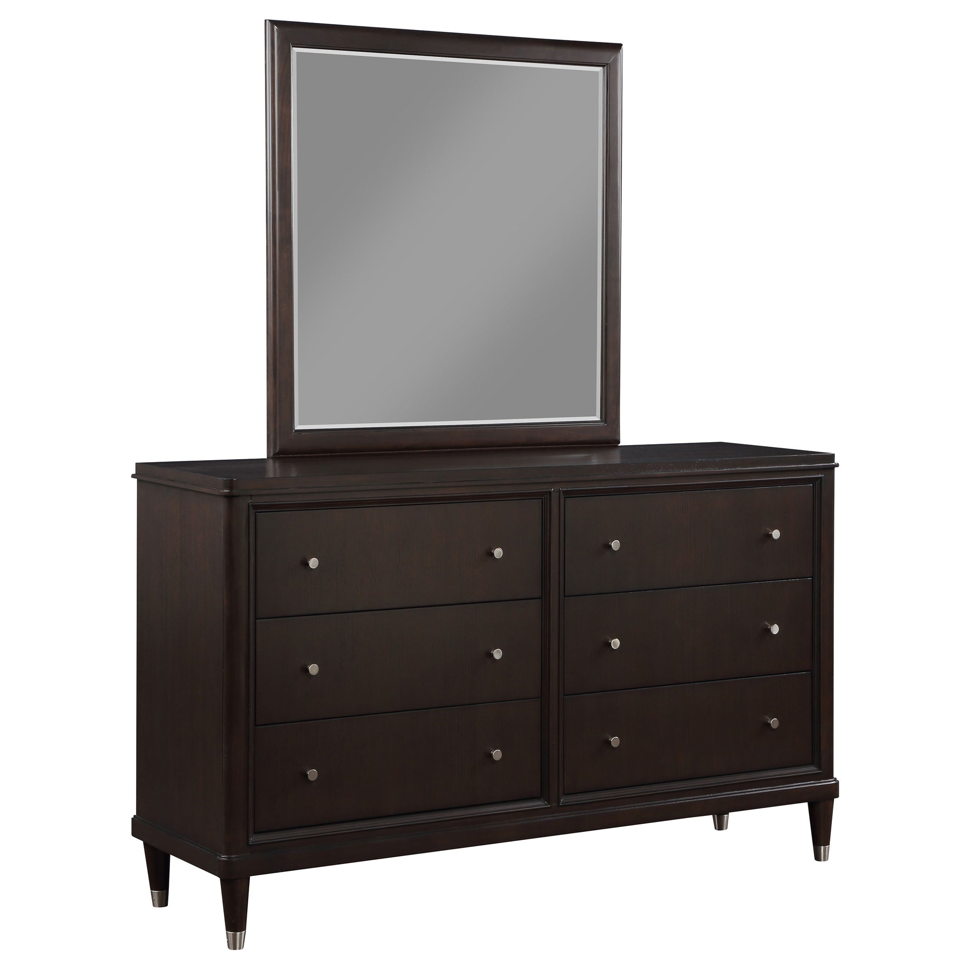 Emberlyn 6-drawer Dresser with Mirror Brown - Discount Furniture Connection