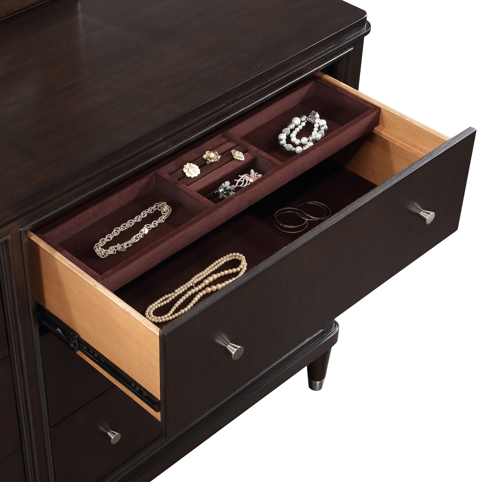 Emberlyn 6-drawer Dresser with Mirror Brown - Discount Furniture Connection