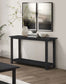 Payne Wood Entryway Sofa Console Table Java - Discount Furniture Connection
