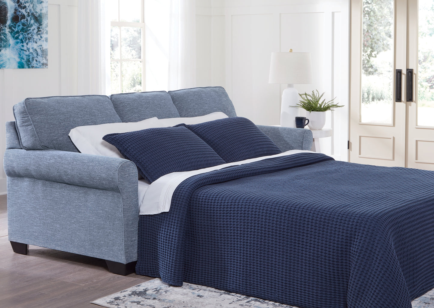 Carissa Manor Queen Sofa Sleeper - Discount Furniture Connection