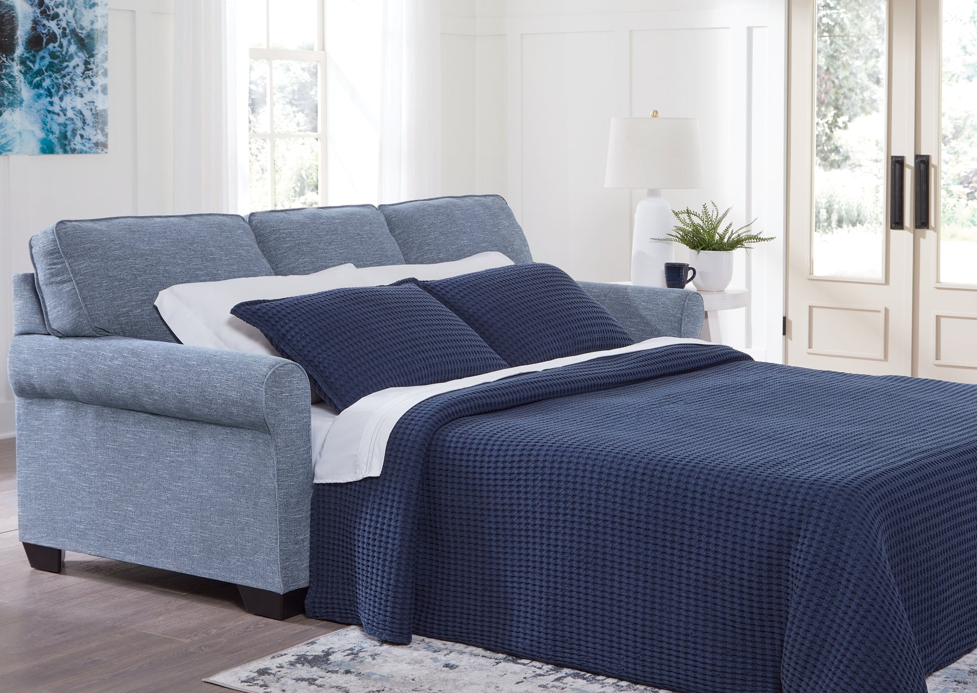 Carissa Manor Queen Sofa Sleeper - Discount Furniture Connection