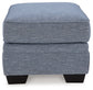 Carissa Manor Ottoman - Discount Furniture Connection