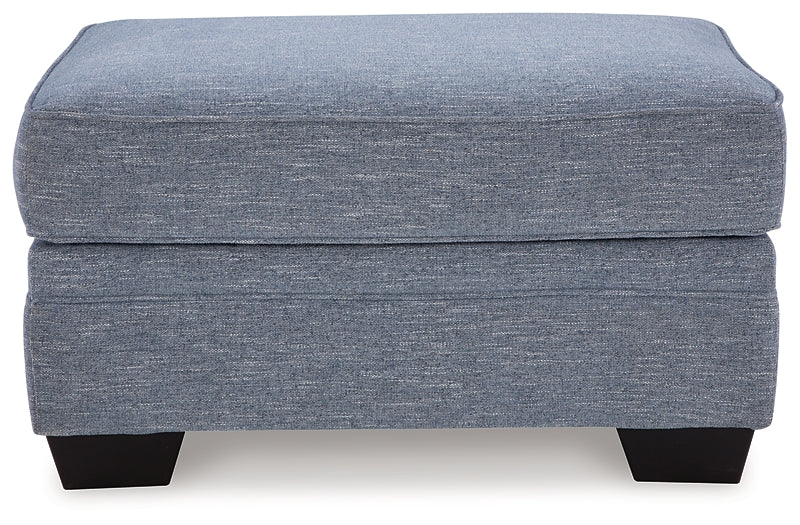 Carissa Manor Ottoman - Discount Furniture Connection
