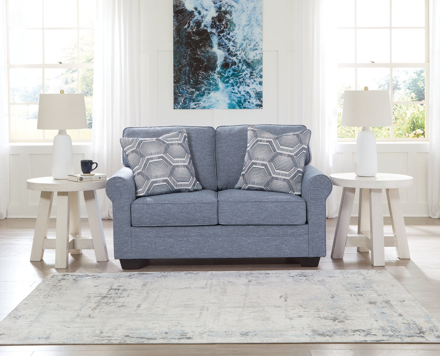 Carissa Manor Loveseat - Discount Furniture Connection