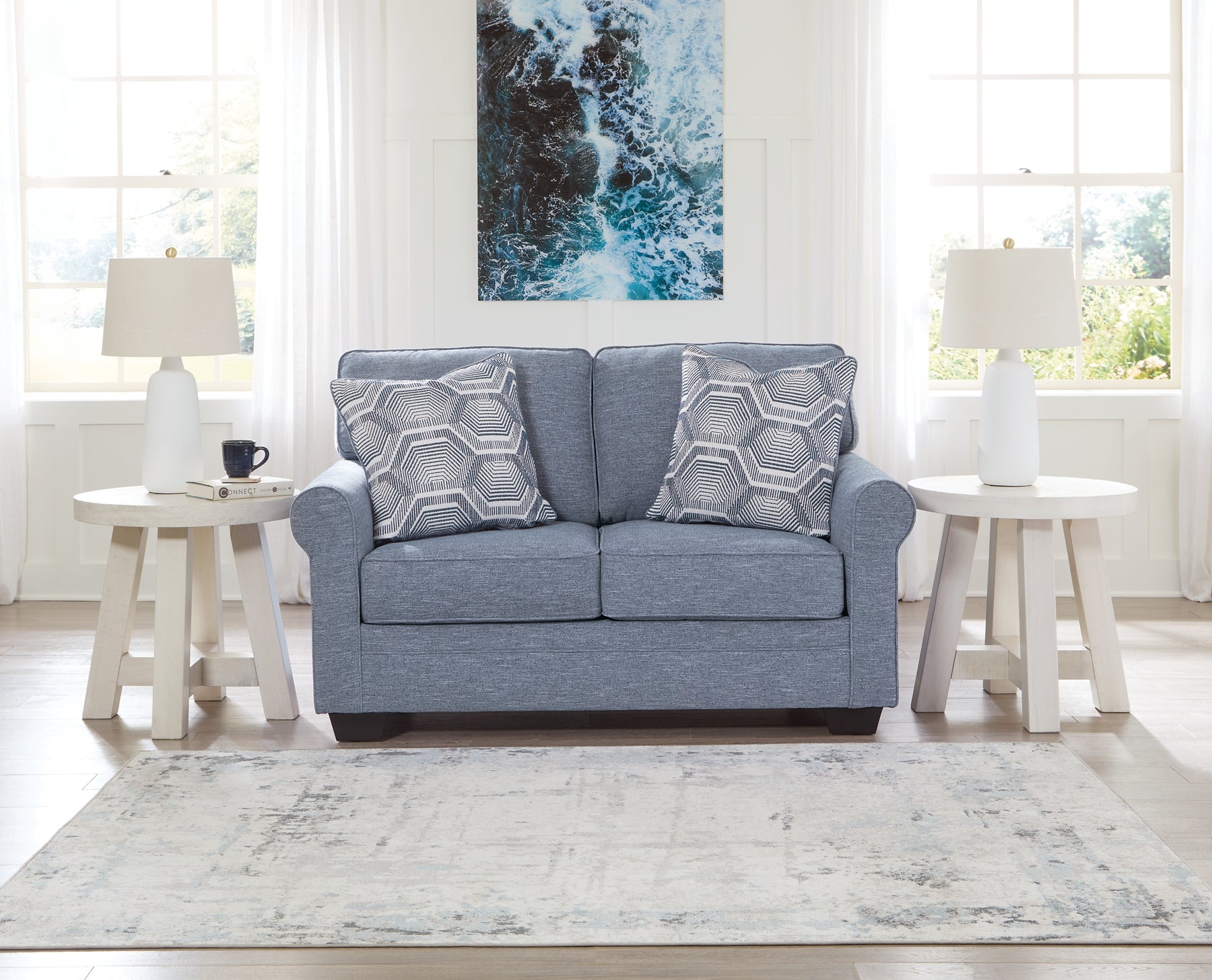 Carissa Manor Loveseat - Discount Furniture Connection