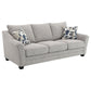 Tomkins 3-piece Boucle Upholstered Sofa Set Light Grey - Discount Furniture Connection