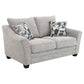 Tomkins 3-piece Boucle Upholstered Sofa Set Light Grey - Discount Furniture Connection