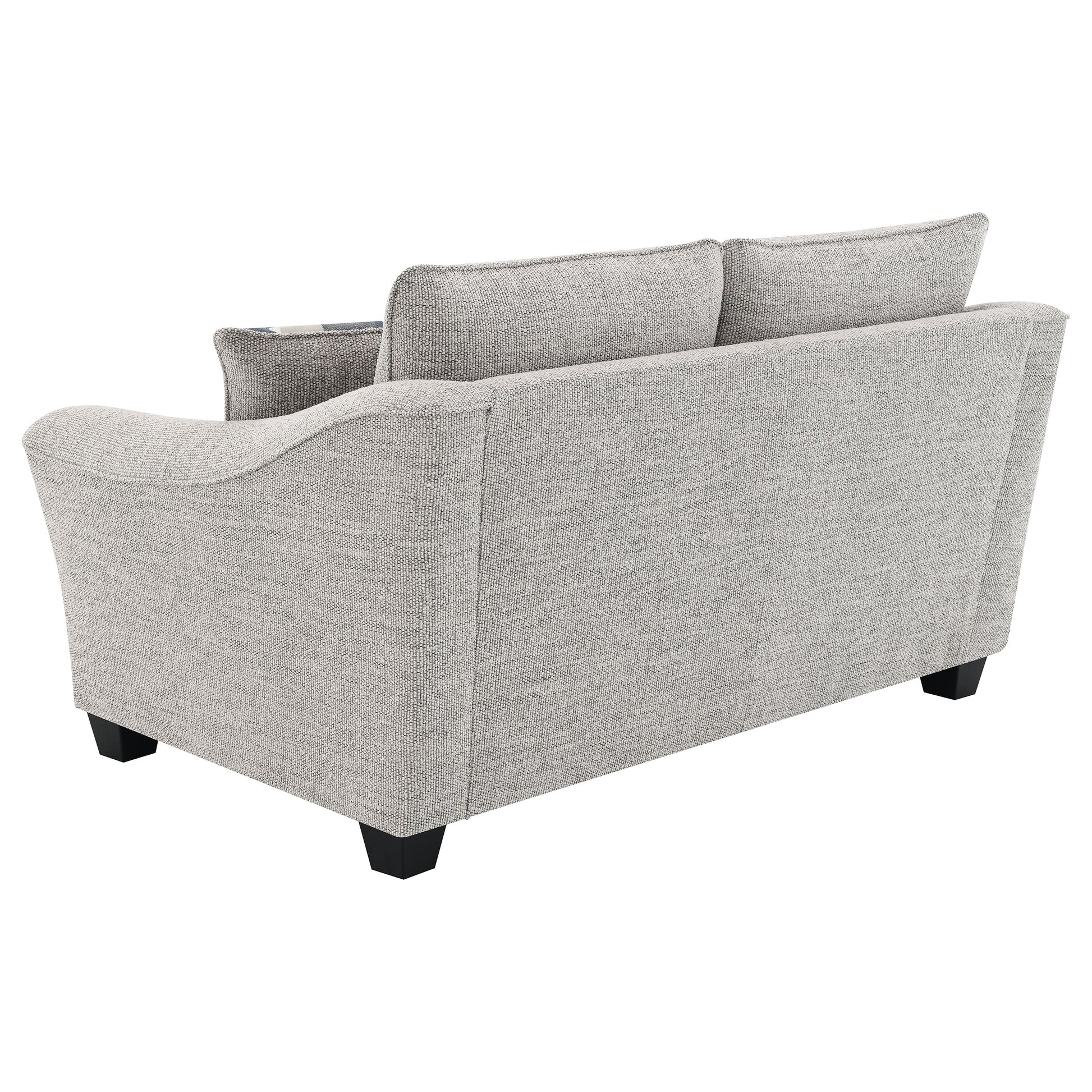 Tomkins 3-piece Boucle Upholstered Sofa Set Light Grey - Discount Furniture Connection