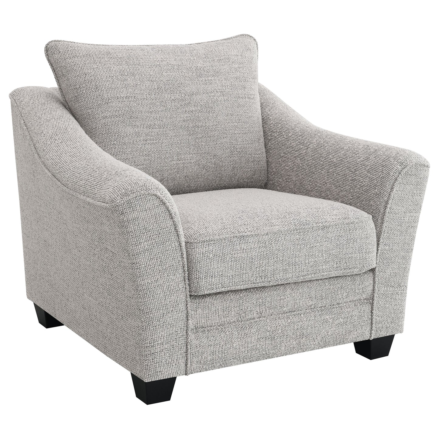 Tomkins 3-piece Boucle Upholstered Sofa Set Light Grey - Discount Furniture Connection