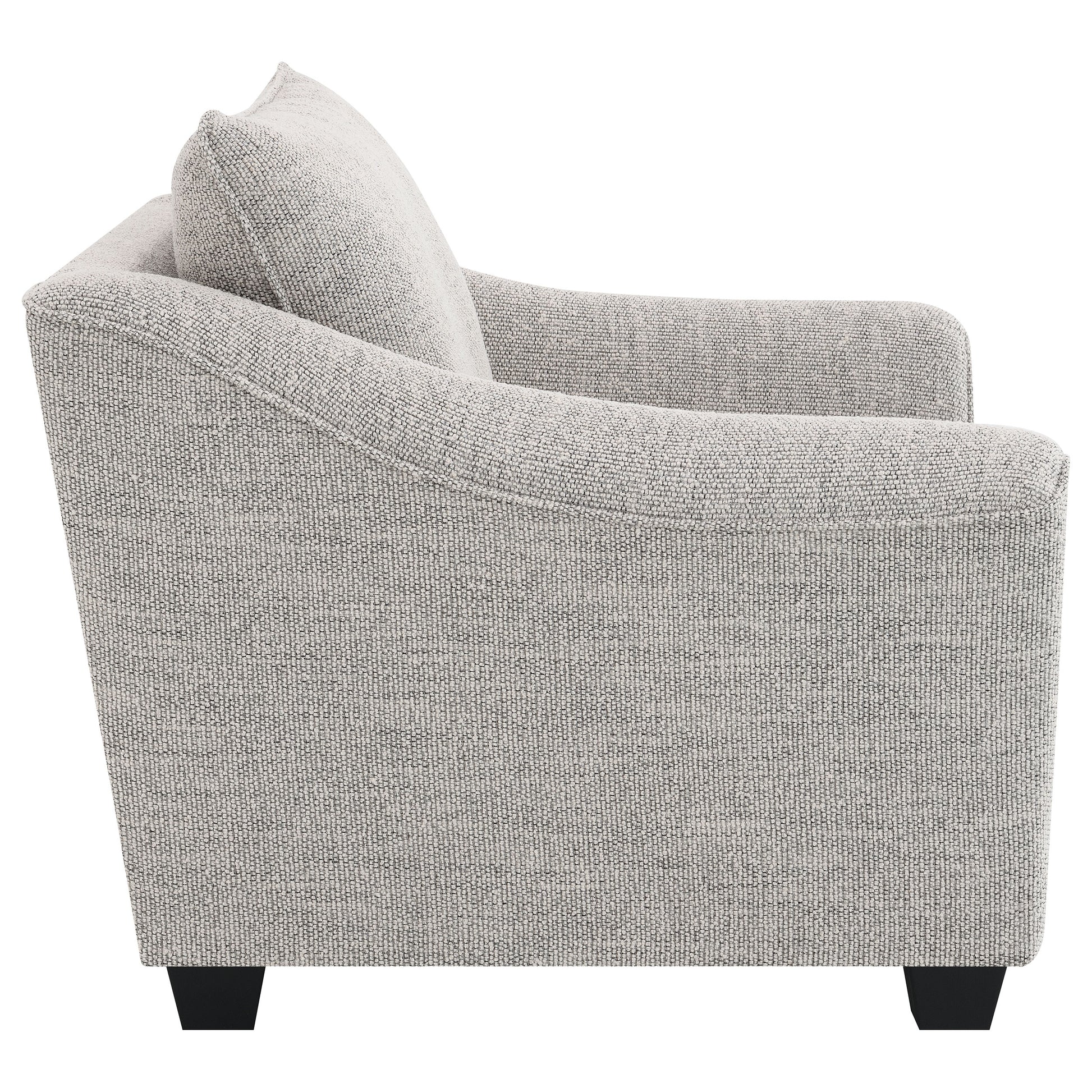 Tomkins 3-piece Boucle Upholstered Sofa Set Light Grey - Discount Furniture Connection
