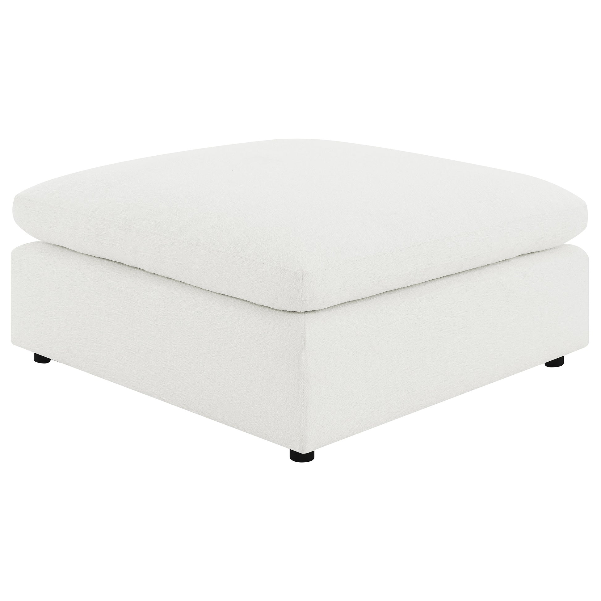 Raleigh 6-piece Boucle Upholstered Modular Sectional Ivory - Discount Furniture Connection