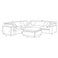 Raleigh 6-piece Boucle Upholstered Modular Sectional Ivory - Discount Furniture Connection