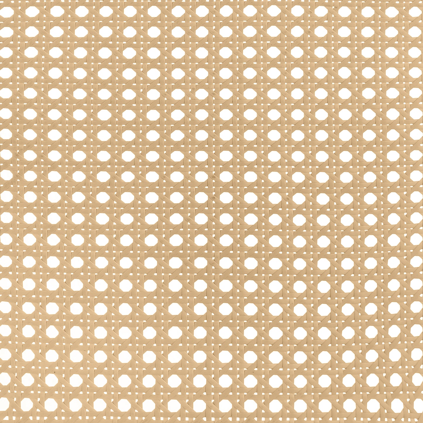 Lanewood Open Cane Webbing Metal Queen Bed White