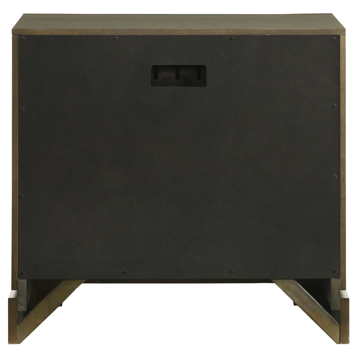 Gran Park 2-drawer Nightstand Bedside Table Dark Cocoa - Discount Furniture Connection