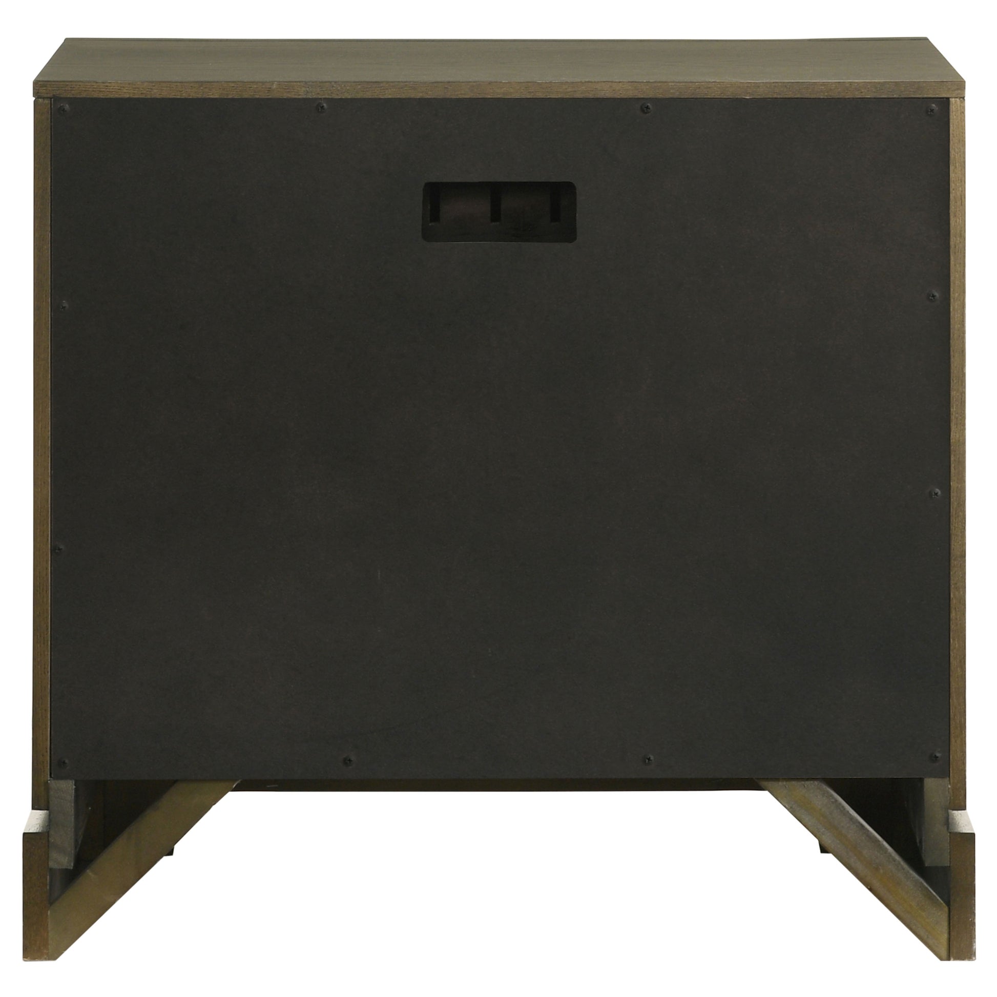 Gran Park 2-drawer Nightstand Bedside Table Dark Cocoa - Discount Furniture Connection