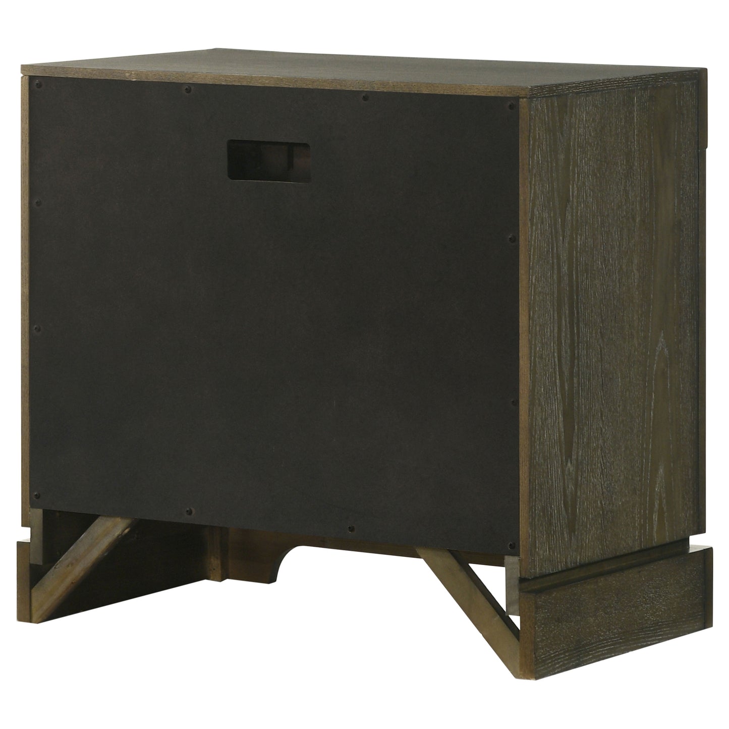 Gran Park 2-drawer Nightstand Bedside Table Dark Cocoa - Discount Furniture Connection