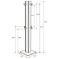 Rikkie Engineered Wood Coat Rack Walnut - Discount Furniture Connection