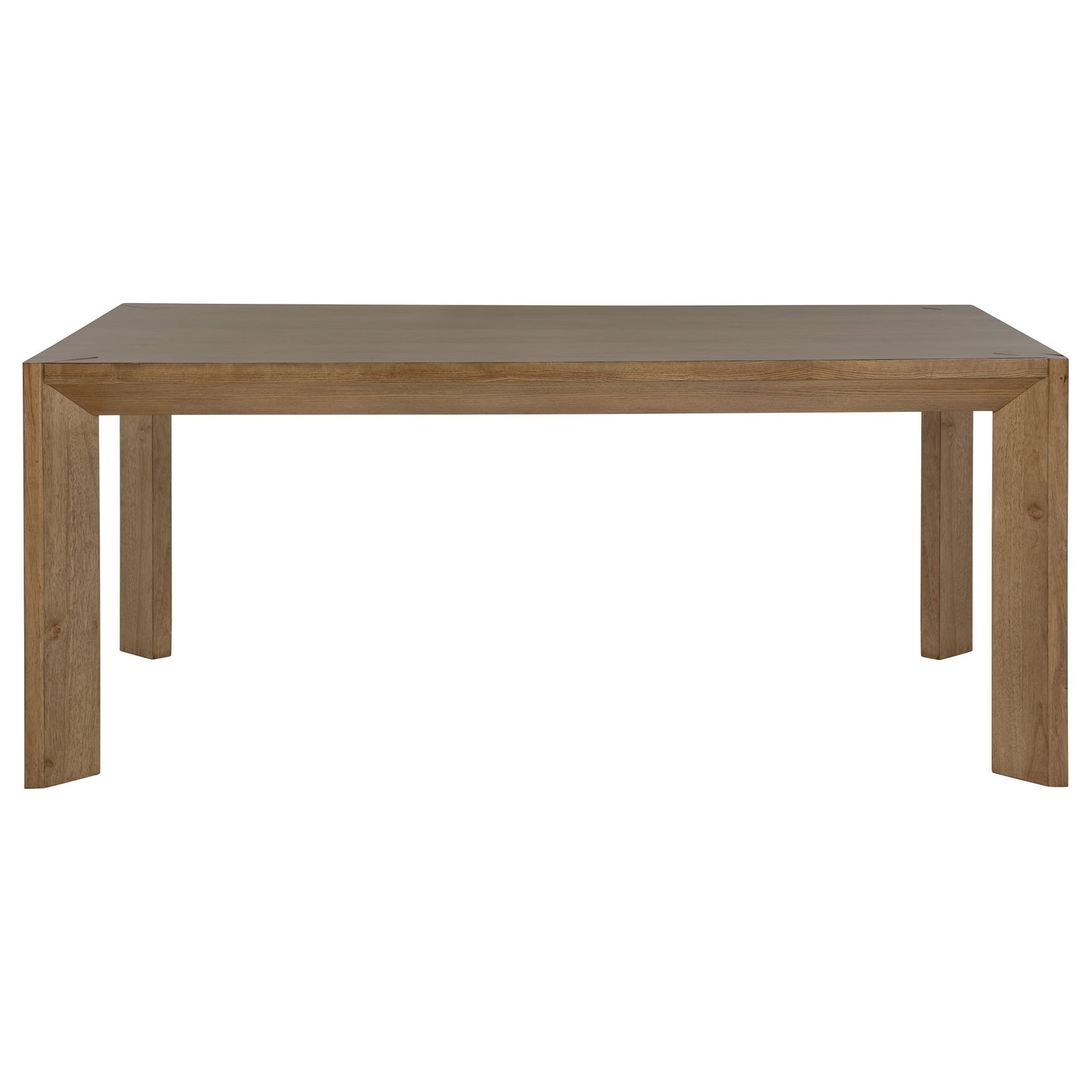 Bruner 72-inch Rectangular Wood Dining Table Natural Brown - Discount Furniture Connection
