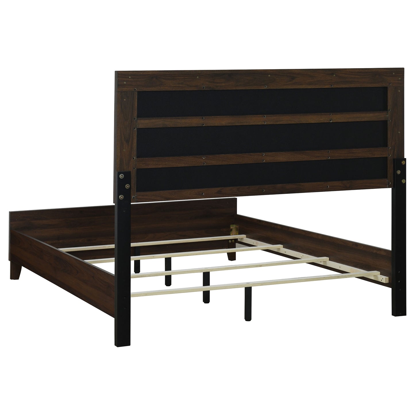 Welsley 5-piece Queen Bedroom Set Walnut - Discount Furniture Connection