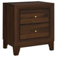 Welsley 5-piece Queen Bedroom Set Walnut - Discount Furniture Connection