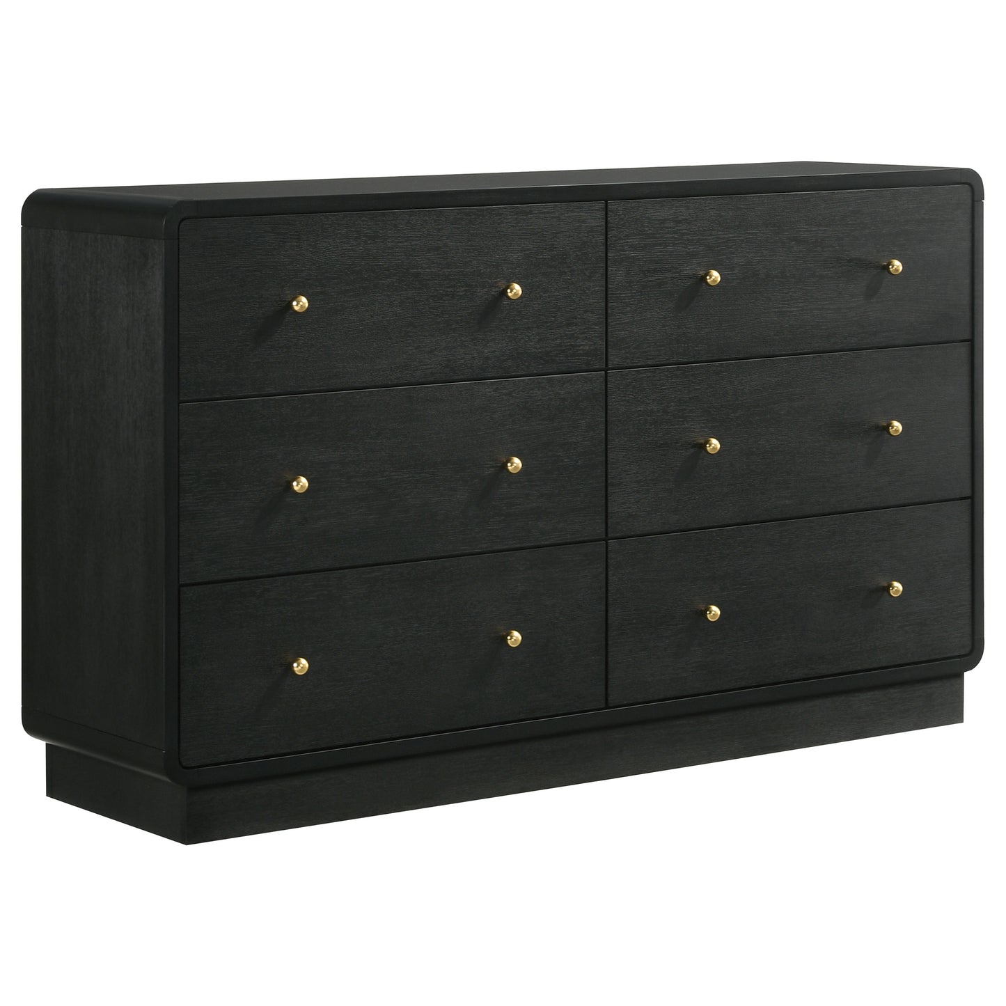 Cavelle 4-piece Eastern King Bedroom Set Black - Discount Furniture Connection