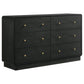 Cavelle 4-piece Eastern King Bedroom Set Black - Discount Furniture Connection