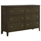 Wilkes 5-piece Eastern King Bedroom Set Dark Cocoa - Discount Furniture Connection