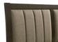 Wilkes 51-inch Upholstered Queen Bed Dark Cocoa