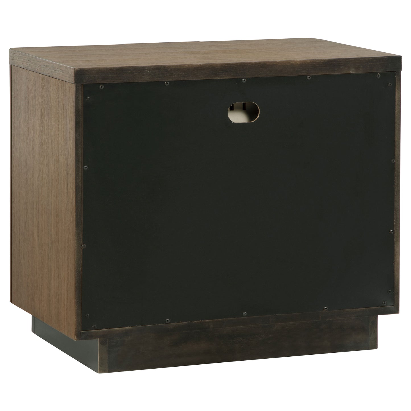 Terrace 2-drawer Nightstand Bedside Table Ash Brown - Discount Furniture Connection