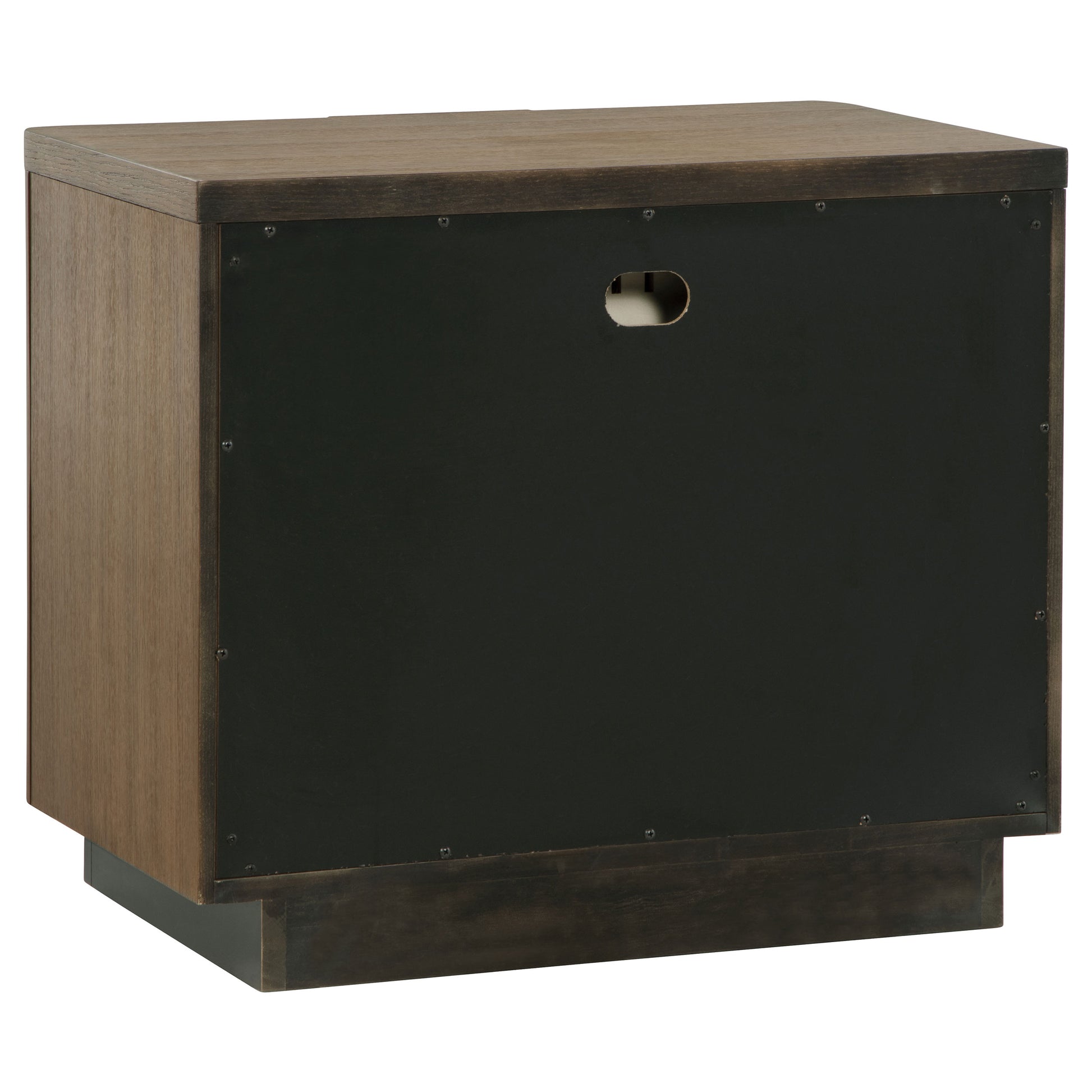 Terrace 2-drawer Nightstand Bedside Table Ash Brown - Discount Furniture Connection
