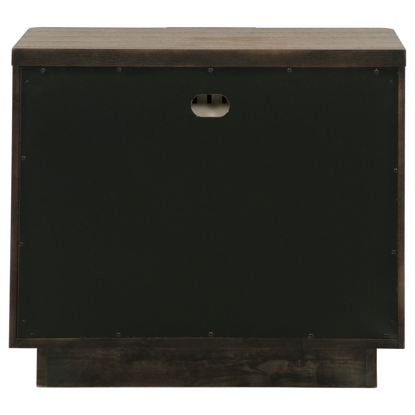 Terrace 2-drawer Nightstand Bedside Table Ash Brown - Discount Furniture Connection