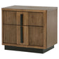 Terrace 2-drawer Nightstand Bedside Table Ash Brown - Discount Furniture Connection