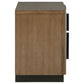 Terrace 2-drawer Nightstand Bedside Table Ash Brown - Discount Furniture Connection