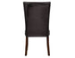 Hartford Vegan Leather Side Chair, Brown - Discount Furniture Connection
