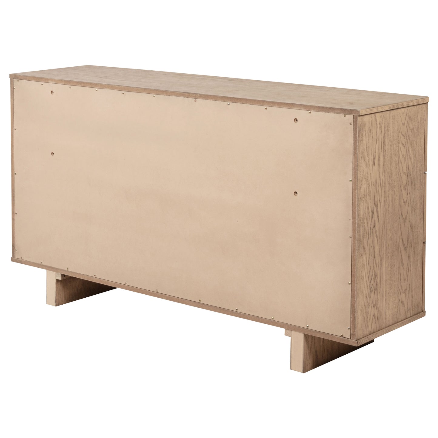 Kailani 9-drawer Dresser Cabinet Beige Oak - Discount Furniture Connection