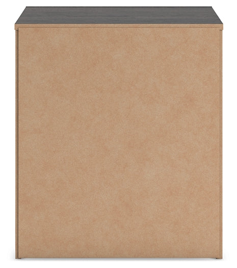 Hollivern Two Drawer Night Stand - Discount Furniture Connection