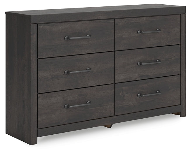Hollivern Six Drawer Dresser - Discount Furniture Connection