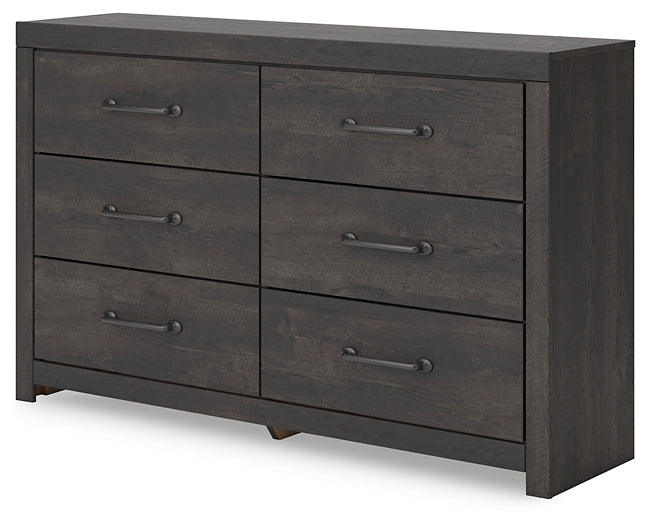 Hollivern Six Drawer Dresser - Discount Furniture Connection