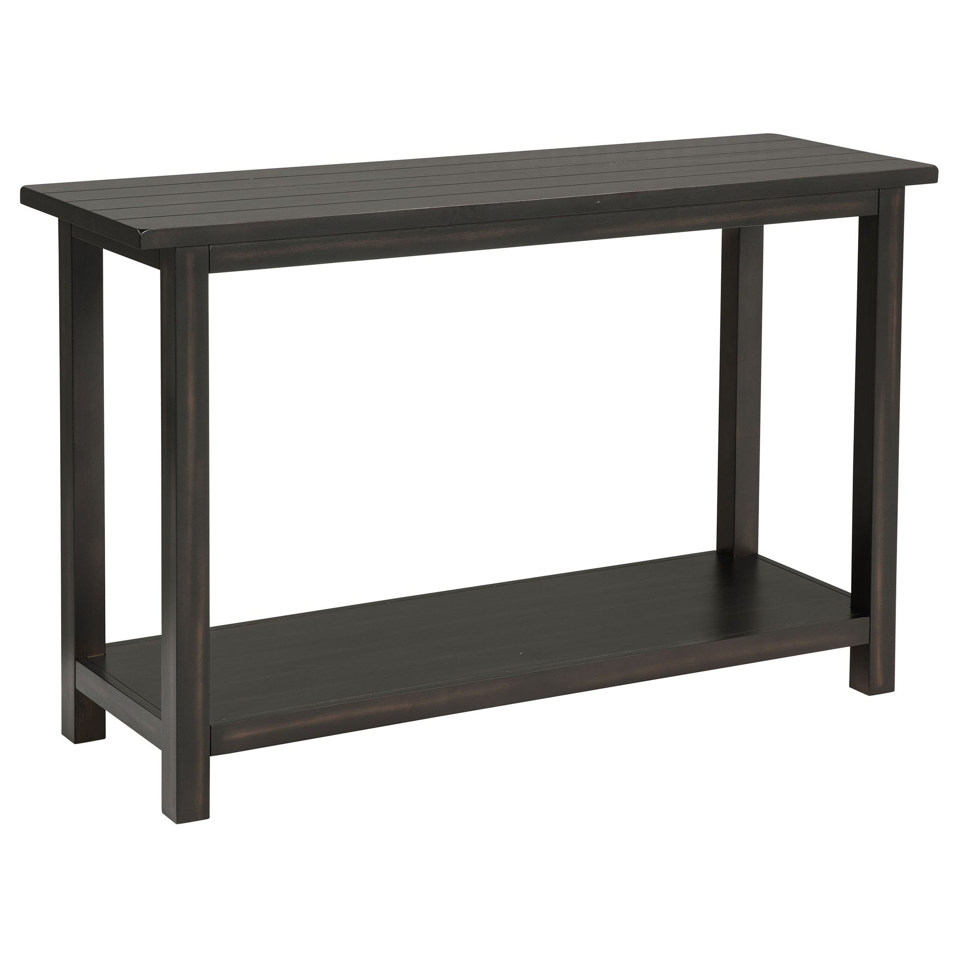 Payne Wood Entryway Sofa Console Table Java - Discount Furniture Connection