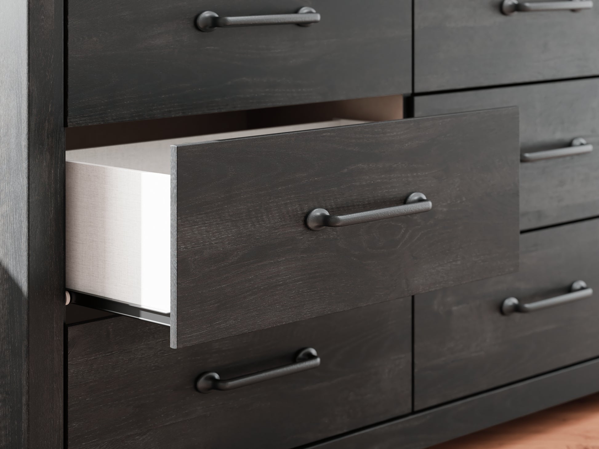 Hollivern Six Drawer Dresser - Discount Furniture Connection