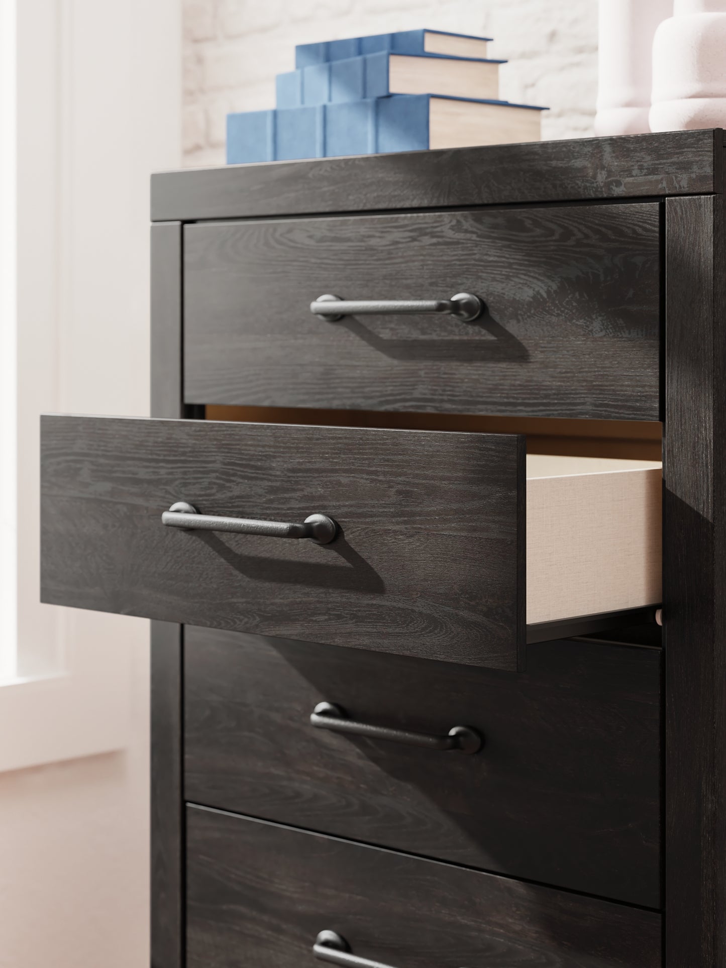 Hollivern Five Drawer Chest - Discount Furniture Connection