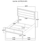 Welsley 5-piece Queen Bedroom Set Walnut - Discount Furniture Connection