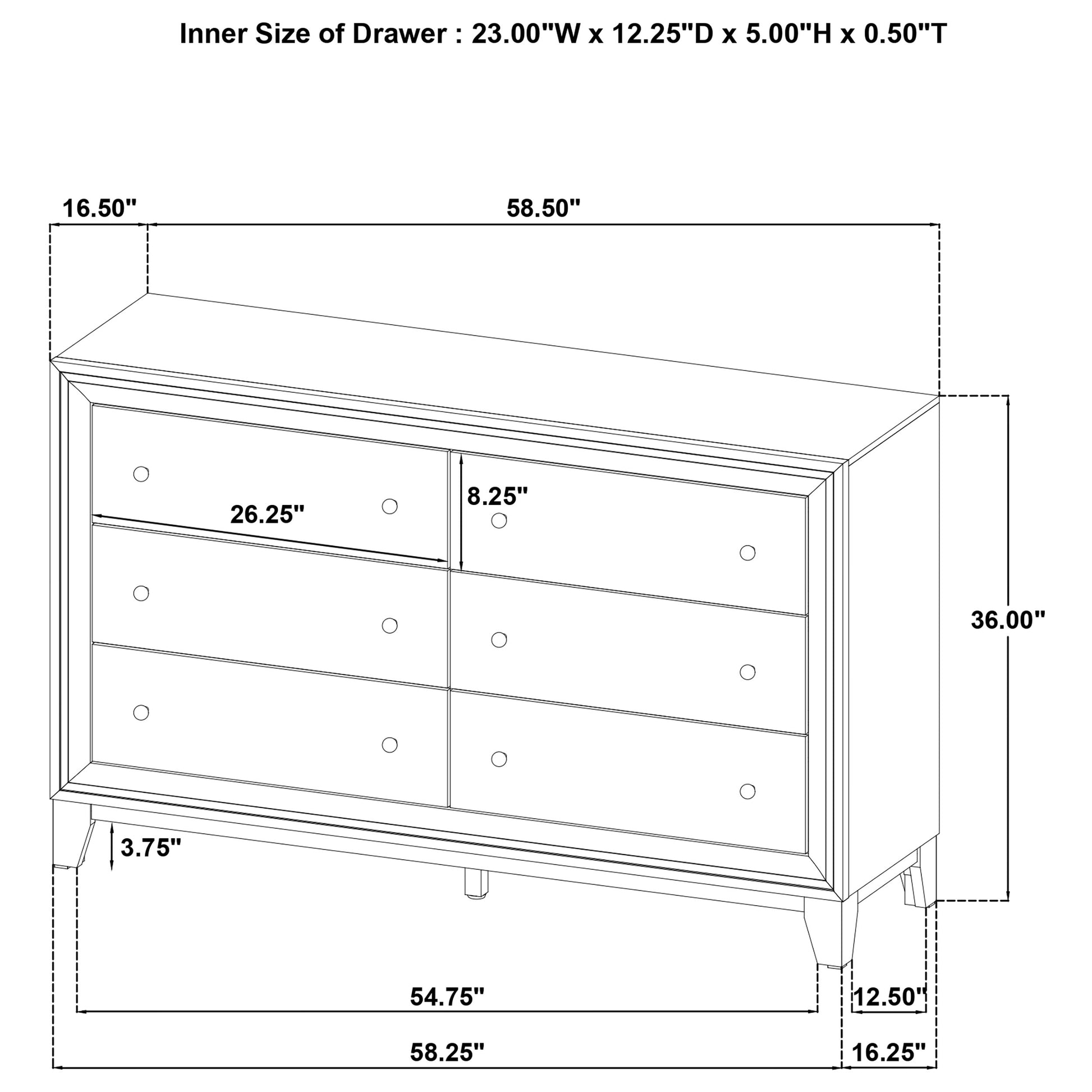 Welsley 5-piece Queen Bedroom Set Walnut - Discount Furniture Connection