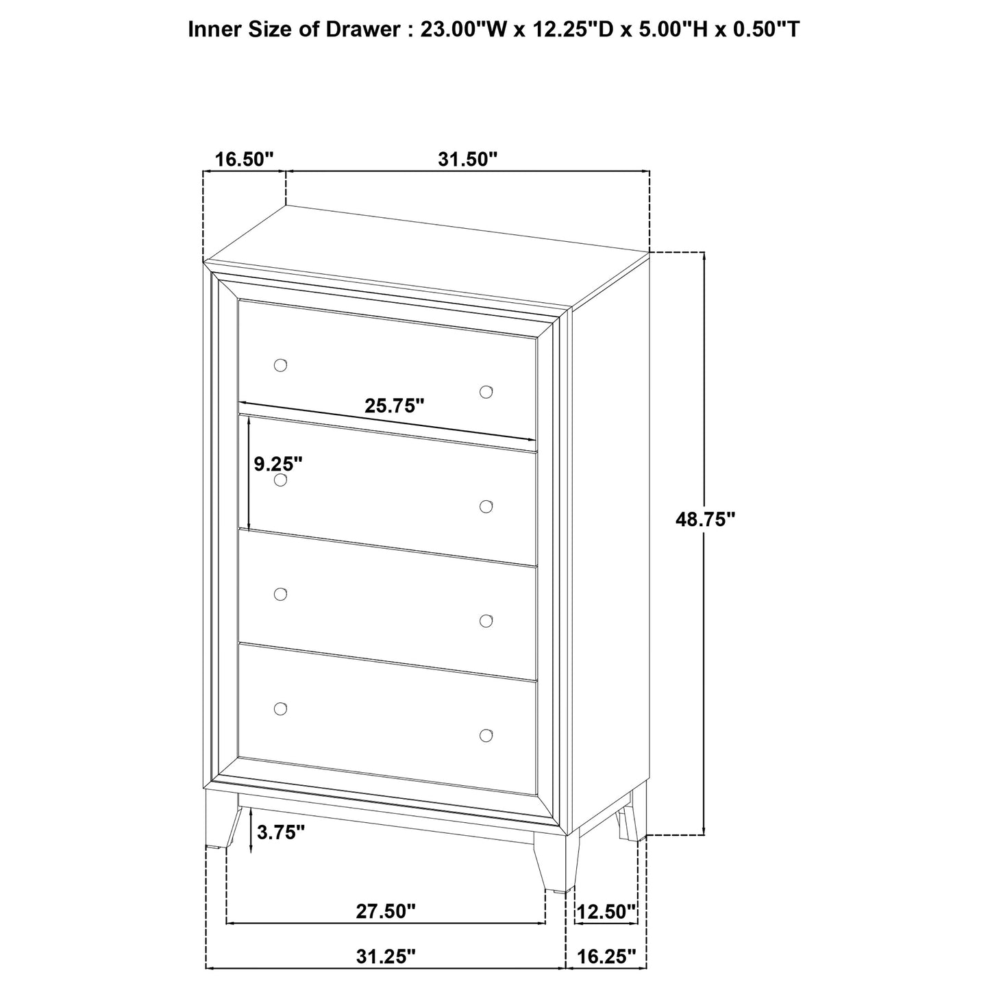 Welsley 5-piece Queen Bedroom Set Walnut - Discount Furniture Connection