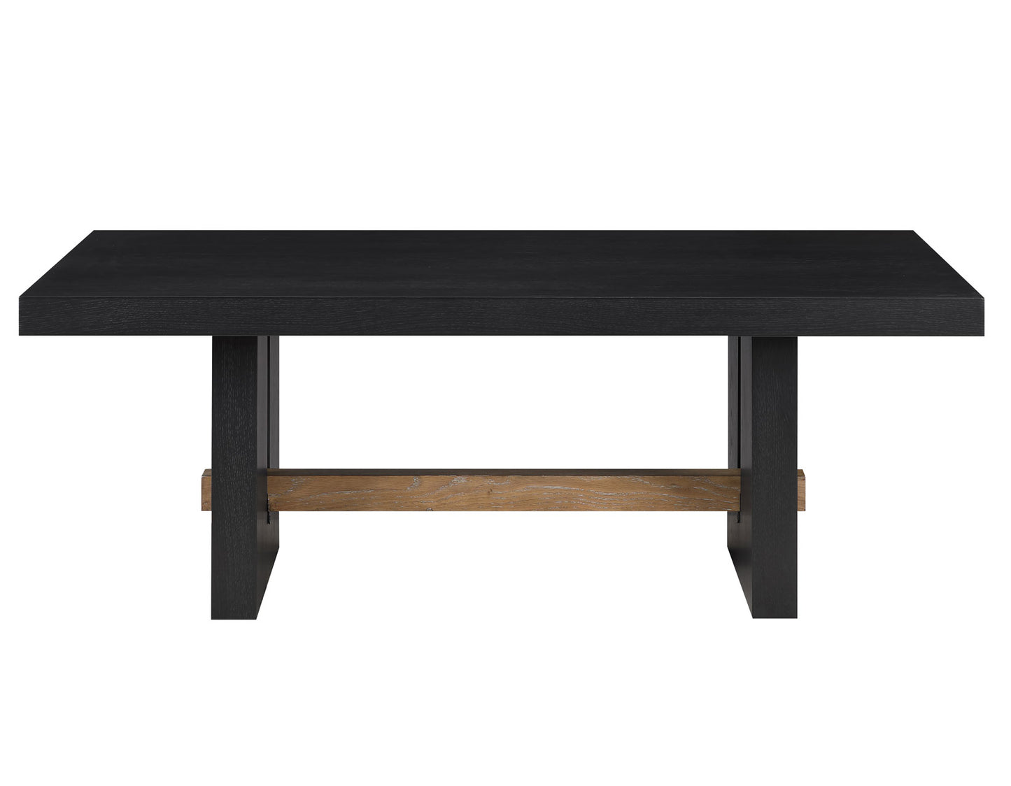 Aubrey 48″ Coffee Table, Black Finish